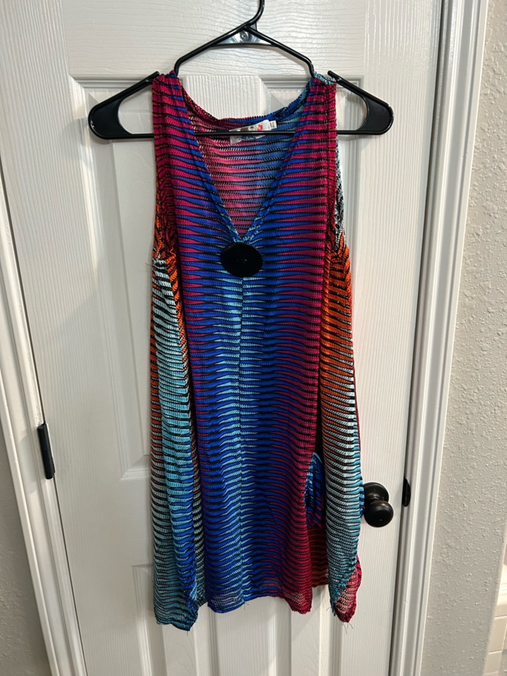India Boutique 's Dress cover up casual one size fits most multicolor